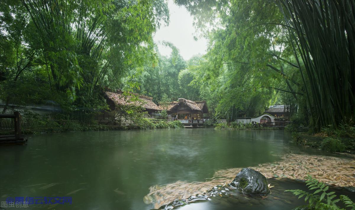 描写竹林的唯美句子（赞美竹海景区的美句）